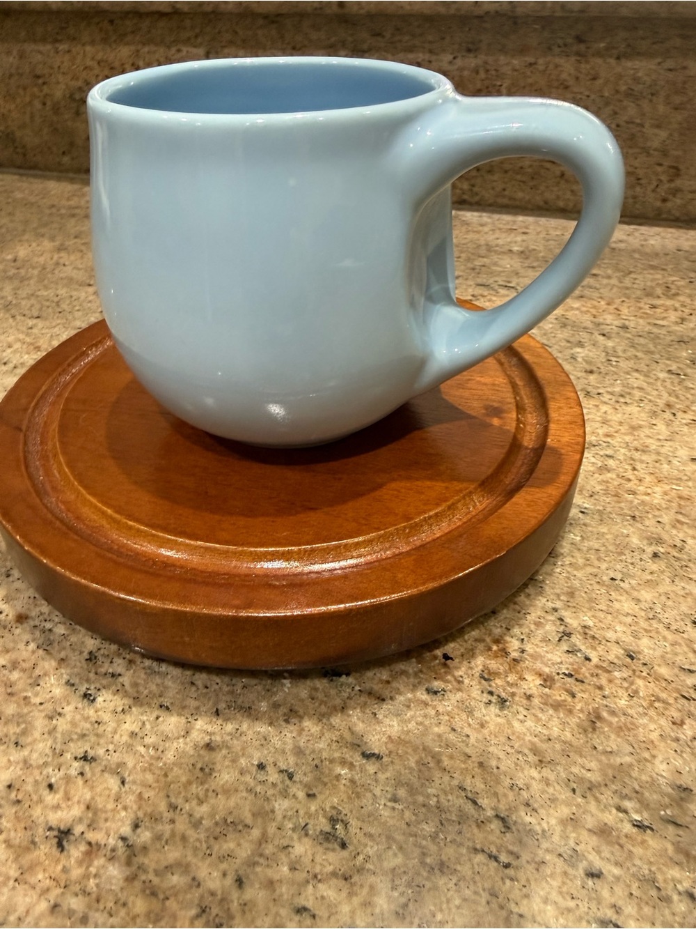 Starbucks 2005 Light Blue Ceramic Coffee Mug
